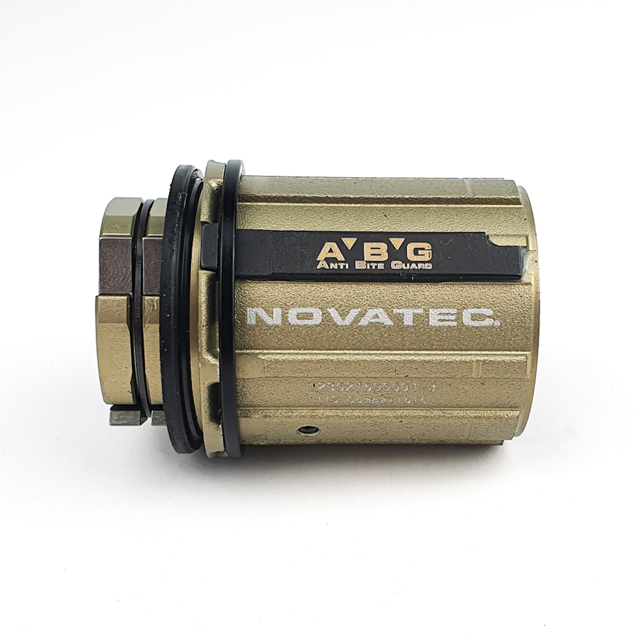 Novatec Alu-Freilauf 8/9/10/11-fach Shimano für Road/MTB- X-Light Naben (15 mm) mit A.B.G